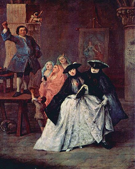 Pietro Longhi Der Scharlatan oil painting picture